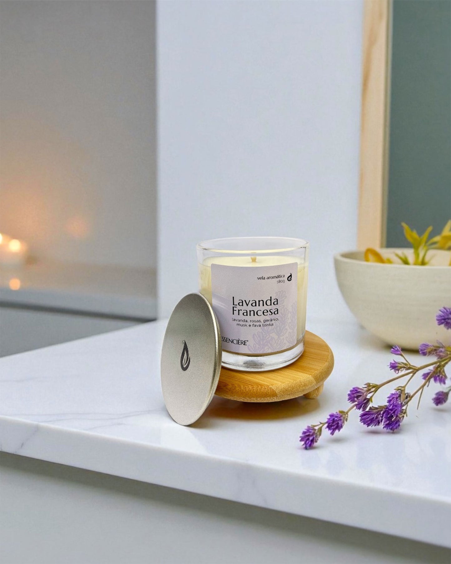 Vela Lavanda Francesa | 180G